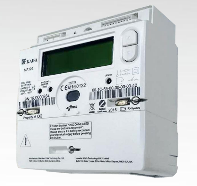 The Kaifa MA120 Electric Smart Meter